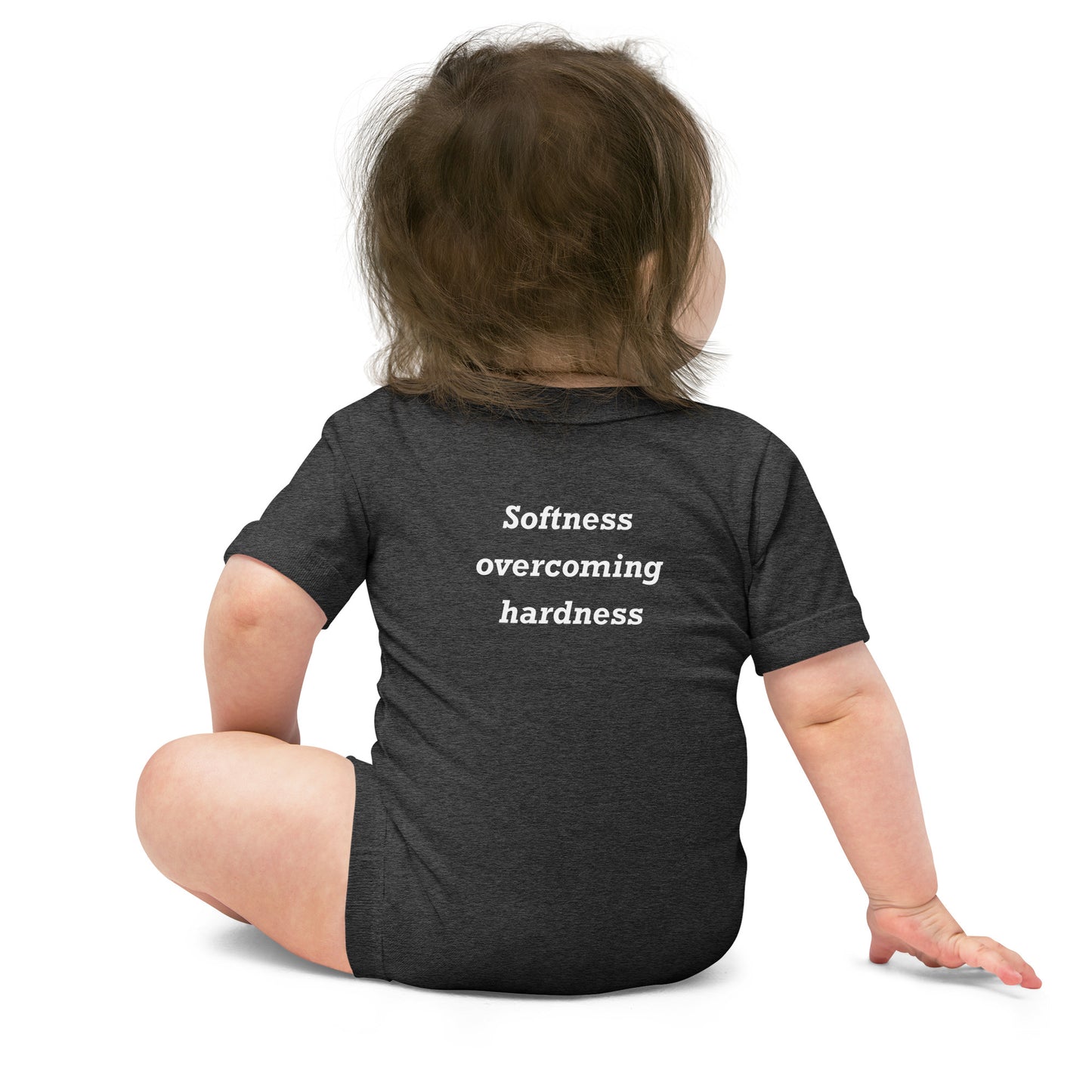 Baby Onesie - Softness overcoming hardness