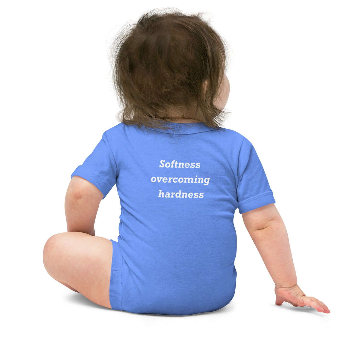 Baby Onesie - Softness overcoming hardness