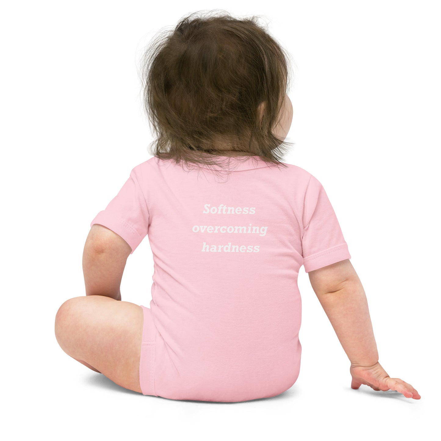 Baby Onesie - Softness overcoming hardness