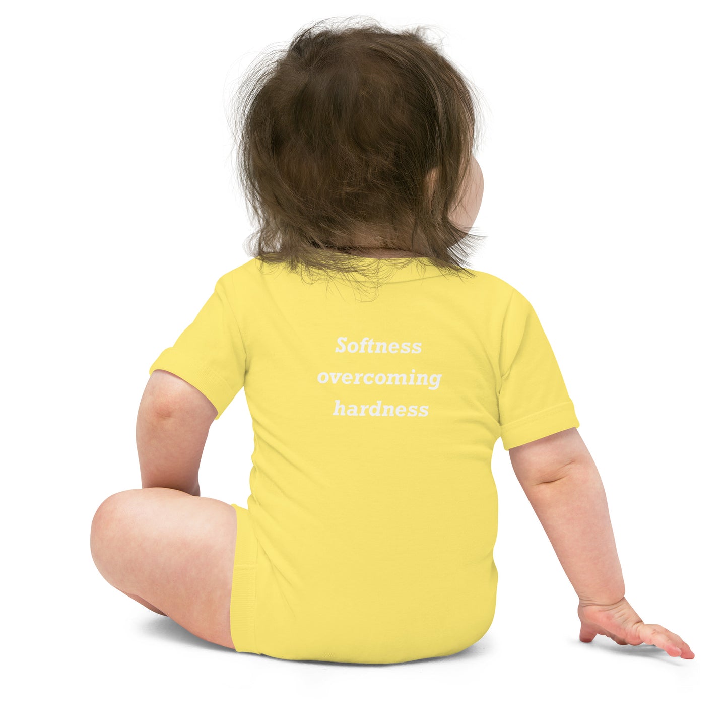Baby Onesie - Softness overcoming hardness